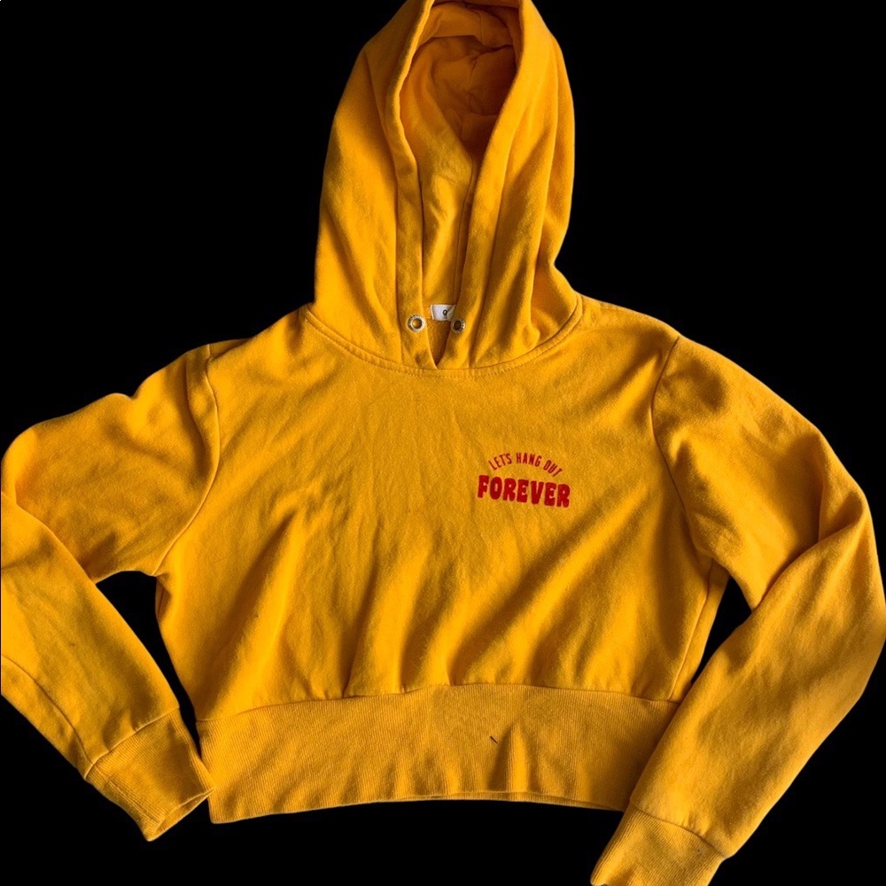Garage Yellow Hoodie